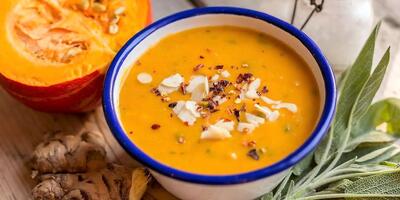  طرز تهیه آش کدو حلوایی؛ یک آش پاییزی ساده، مقوی و فوق‌العاده خوش‌طعم