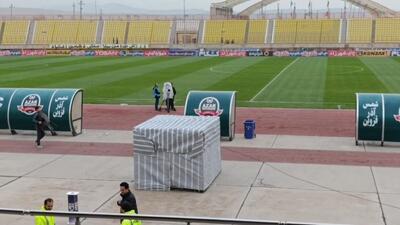 سیستم VAR ضدآب در ورزشگاه قزوین