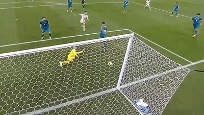 گل دوم الجزایر به عراق (ناطق)