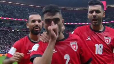  گل اول اردن به مصر (ابو حشیش)