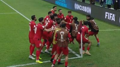 گل سوم اردن به مصر (اولوان)