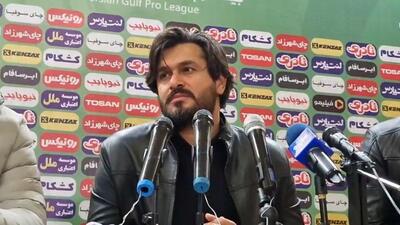 کنفرانس خبری سعید دقیقی سرمربی پیکان پس از شکست مقابل پرسپولیس