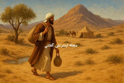  داستان اعرابی ساده دل و مشک آب بهشتی | اعرابیِ ساده‌دل که آبِ کویری را آب کوثر پنداشت