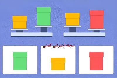  تست هوش: اگر بتوانید سنگین‌ترین جعبه را در ۴ ثانیه پیدا کنید، ضریب هوشی بالایی دارید!