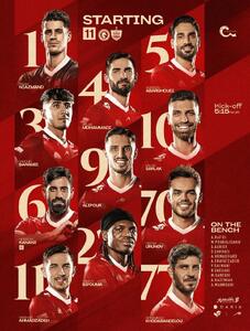 ترکیب پرسپولیس مقابل پیکان مشخص شد