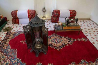  نفت‌سوزها در عمارت باغ آقا | تصاویر