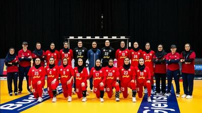تیم ملی هندبال بانوان ایران در مرحله پرزیدنت‌کاپ مغلوب اروگوئه شد