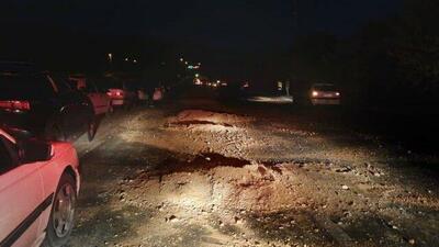 تصادف زنجیره‌ای ۱۶خودرو در بزرگراه امام علی(ع) به‌ دلیل نشت گازوئیل