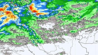 آغاز بارش‌ها در 16 استان کشور