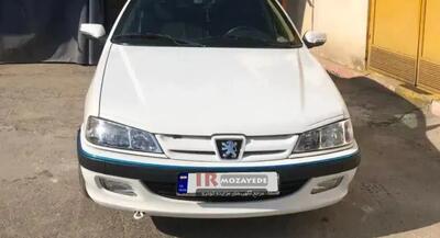  حراج عمومی  یک دستگاه خودروی کارکرده  پژو پارس اتومات سفید مدل 98 (شرکت آریا)