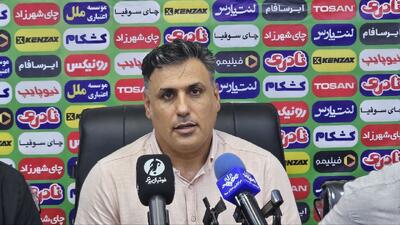  خلیفه‌اصل: شادابی لازم در بازی برابر خیبرخرم‌آباد نداشتیم