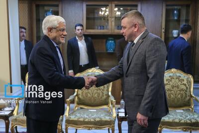  دیدار وزیر صنایع بلاروس با معاون اول رئیس جمهور