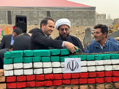 خشت‌گذاری ۸ مدرسه در اسلامشهر