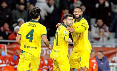 کامبک شگفت‌انگیز میلان در تورین؛ روسونری با طلسم‌شکنی به صدر جدول سری‌آ بازگشت