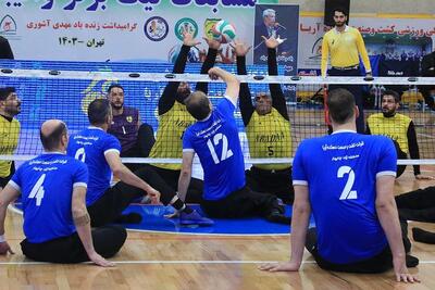 اردوی مردان والیبال نشسته ایران برای لس‌آنجلس