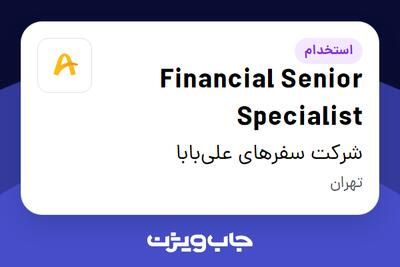  استخدام Financial Senior Specialist در شرکت سفرهای علی‌بابا