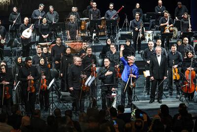 با ارکستر موسیقی ملی ایران با نام کنون به‌ گوش می‌رسد… / گزارش تصویری
