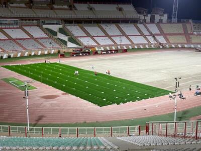 هزار و یک کار ورزشی ناتمام را رها کرده اید و رفته اید سراغ چمن هیبریدی؟ / آقایان «چمن هیبریدی» از دهانشان نمی‌افتد!