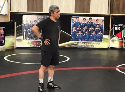 ستاره کشتی ایران در کنار مرد هزار چهره +عکس