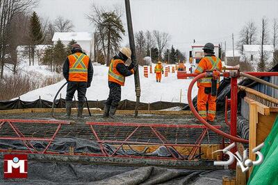 دستور کار بتن‌ریزی در هوای سرد؛ الزامات و نکات اجرایی - مجله اینترنتی کولاک