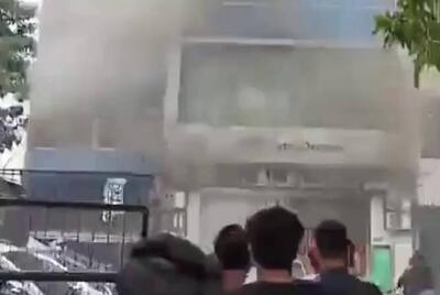 فیلم/ حریق مرگبار ساختمانی در جاکارتا