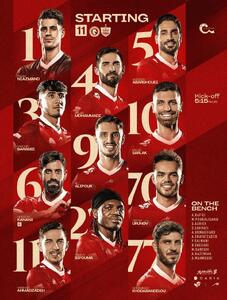 اعلام ترکیب پرسپولیس برابر پیکان