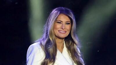  ملانیا ترامپ در کنسرت خواننده معروف (عکس)