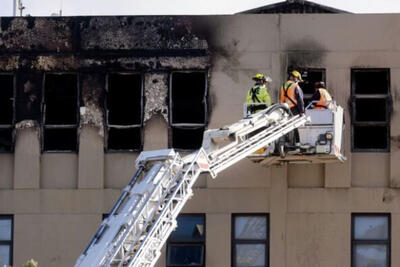 18 کشته در آتش‌سوزی هولناک جاکارتا+ فیلم