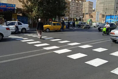 اجرای طرح گذرگاه‌های عابرپیاده در پایتخت