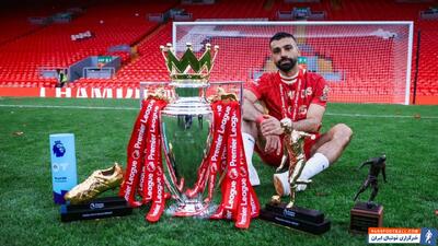 انتشار تصویری از محمد صلاح به تنهایی در در سالن بدنسازی باشگاه لیورپول