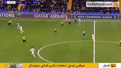 پاس گل مهدی طارمی و گل ژلسون مارتینز به غیرت آلماتی (غیرت آلماتی 0-1 المپیاکوس) - پارس فوتبال