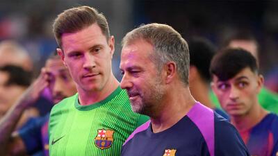 ترتیب دروازه‌بان‌های بارسلونا پس از بازگشت تراشتگن - پارس فوتبال