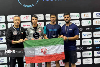 قهرمانی یزدان‌بخش در رقابت‌های تنیس روی میز کانتندر عربستان - پارس فوتبال