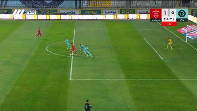 ویدیو: گل اول پرسپولیس به پیکان توسط اورونوف - پارس فوتبال