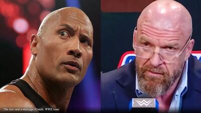 پیام ویژه تریپل اچ برای راک در پخش زنده «ماندی نایت راو» - پارس فوتبال