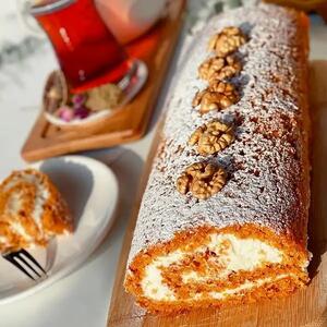  طرز تهیه رولت کدو حلوایی خوشمزه و خاص
