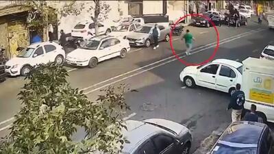 فیلم دستگیری سریع عامل قدرت‌نمایی مسعودیه / عربده‌کش قمه‌به‌دست در مخفیگاهش زمین‌گیر شد