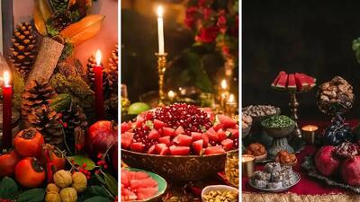 ایده‌ های خلاقانه برای چیدمان میز شب یلدا؛ جشن یلدای متفاوت داشته باشید!