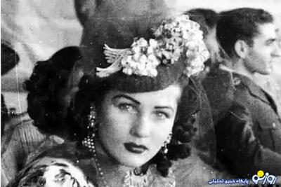  عکس محمدرضا پهلوی و فوزیه در مراسم ازدواج شان