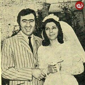  عکس قدیمی از مراسم عروسی ثریا قاسمی در سال ۱۳۴۹
