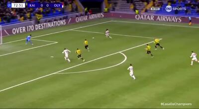 گل المپیاکوس به غیرت روی پاس گل مهدی طارمی+ ویدئو