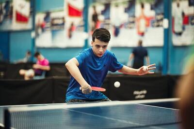 قهرمانی نماینده ایران در رقابت‌های تنیس روی میز عربستان