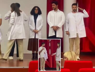 دانشجوی فیلم وایرال شده مراسم روپوش سفید کیست؟/ حجاب «مساله» نیست+تصاویر