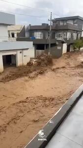 سیل در چمچال کردستان عراق خسارت سنگین به بار آورد