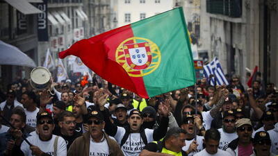 اعتصاب سراسری در پرتغال| لغو پروازها از ۱۱ دسامبر