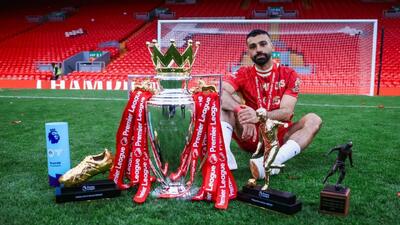 تنهایِ تنهایِ تنها؛ جدیدترین پست محمد صلاح از آنفیلد / عکس