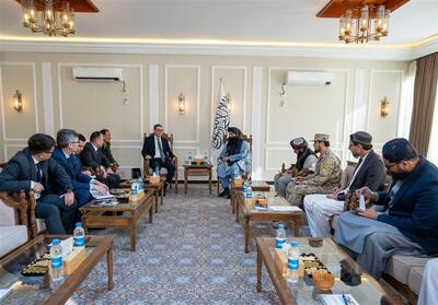 حقانی در دیدار با هیئت قزاقستان: افغانستان در مسیر امنیت و توسعه قرار دارد - تسنیم