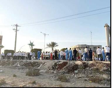 تجمع سراسری   کارگران پالایشگاه‌های پارس جنوبی