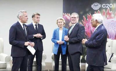 اروپا نگران خروج کامل آمریکا     از جنگ اوکراین است