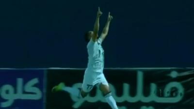 گل اول خیبر به استقلال خوزستان توسط آزادمنش